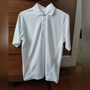 GSX Short Sleeve White Polo Shirt Small